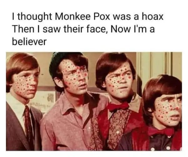 Rashes Meme on Monkeypox