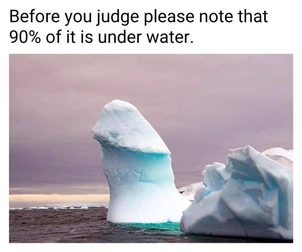 Small Iceberg Dick Meme