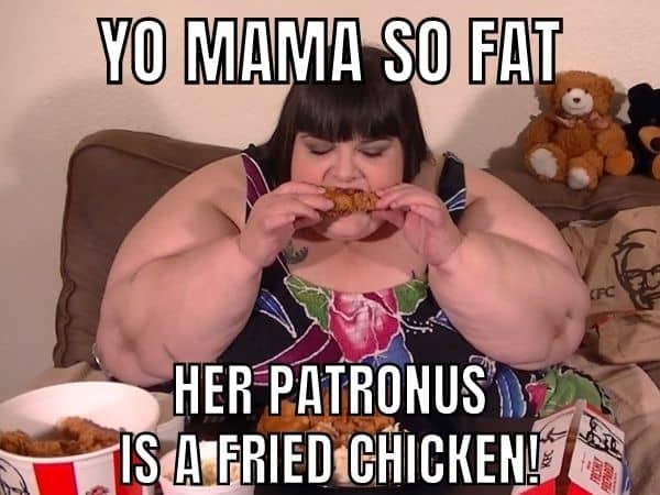 Yo Mama So Fat Her Patronus Is A Fried Chicken Meme
