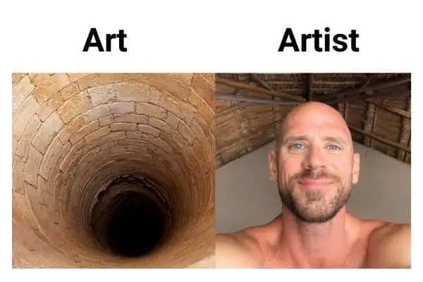 Art and Artist Meme on Johnny Sins