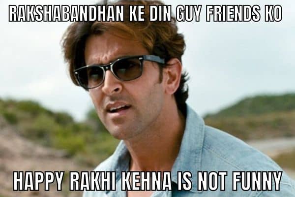 Happy Raksha Bandhan Meme