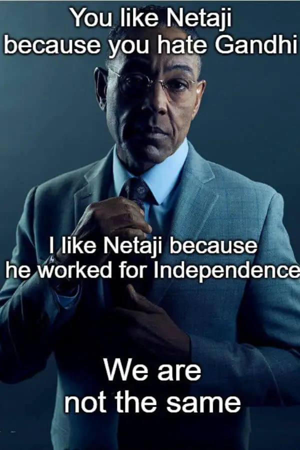 Independence Day Meme on Netaji