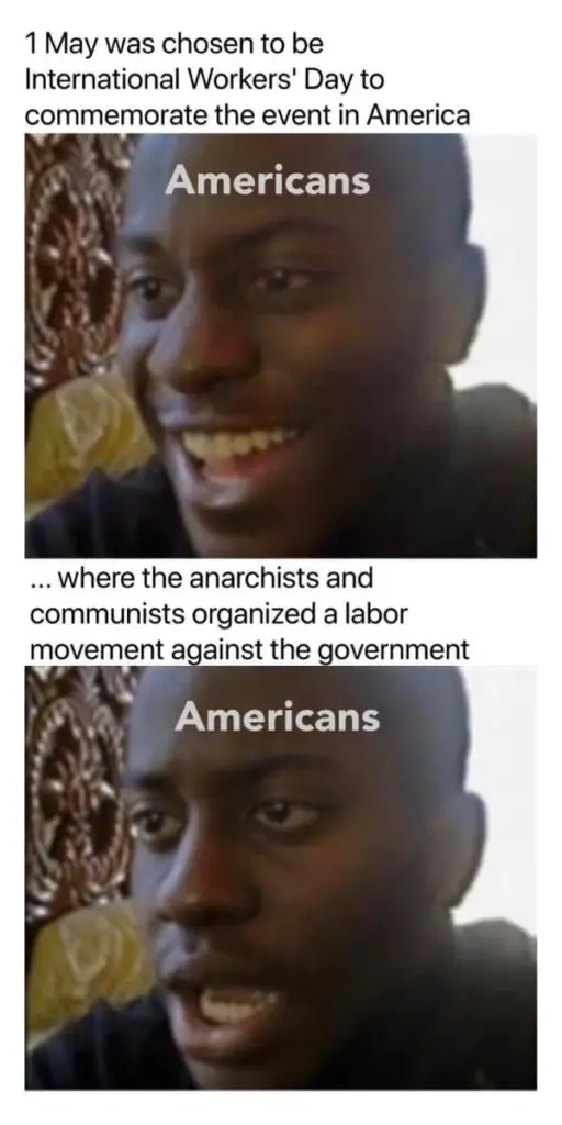International Workers Day Meme on America