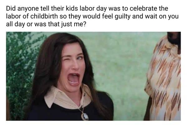 Labor Day Meme for Children