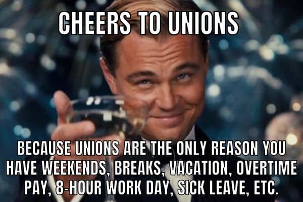 Labor Day Union Meme