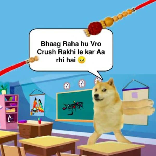 Rakhi Meme on Crush