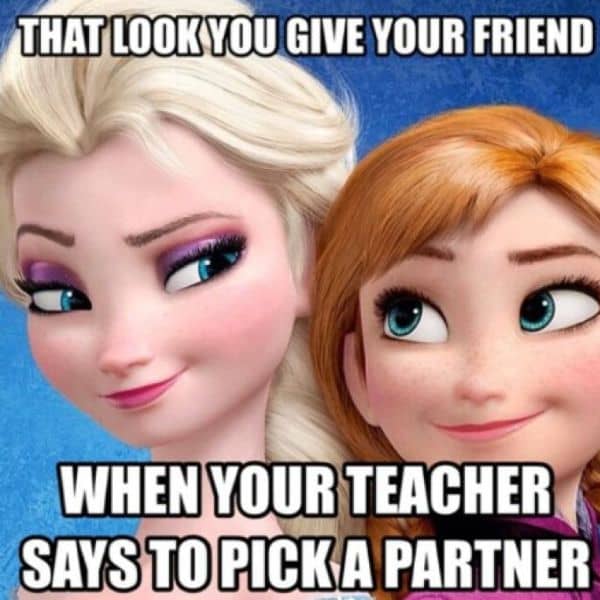 School Bestfriend Meme on Disney