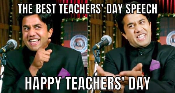 Best Teachers Day Speech Meme