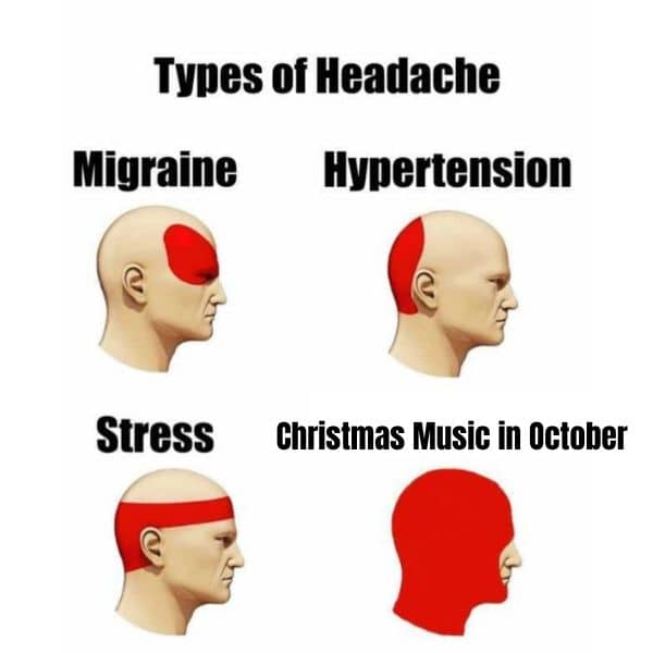 Christmas October Meme