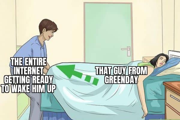 Green Day Meme on Sleep