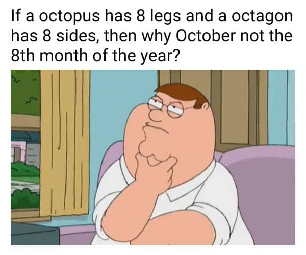 October 8th Month Meme