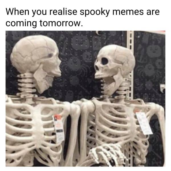 Spooky Memes on October 1st