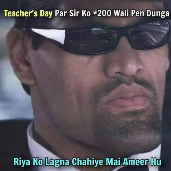 Teachers Day Pen Gift Meme