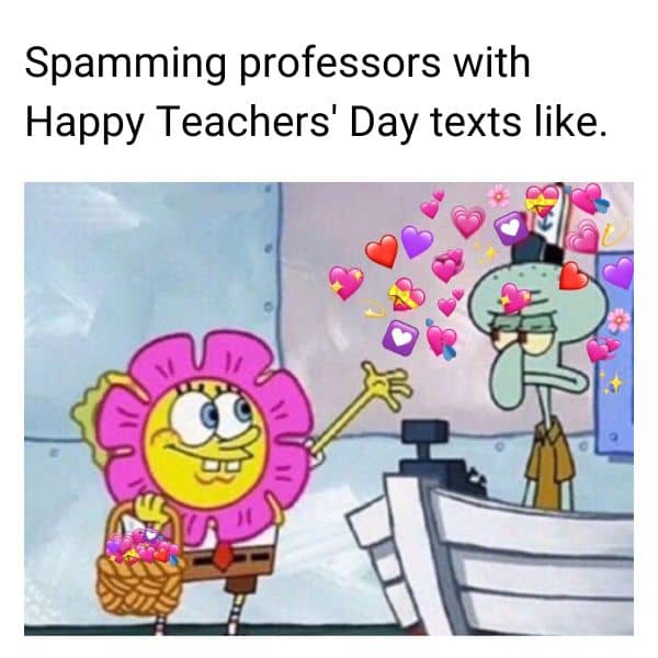 Teachers Day Professor Meme