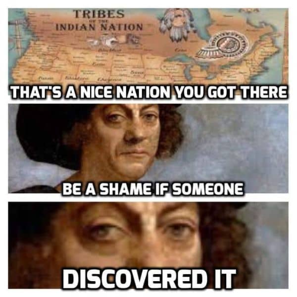 Christopher Columbus Meme on America