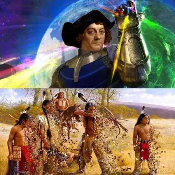 Columbus Day Meme on Native American