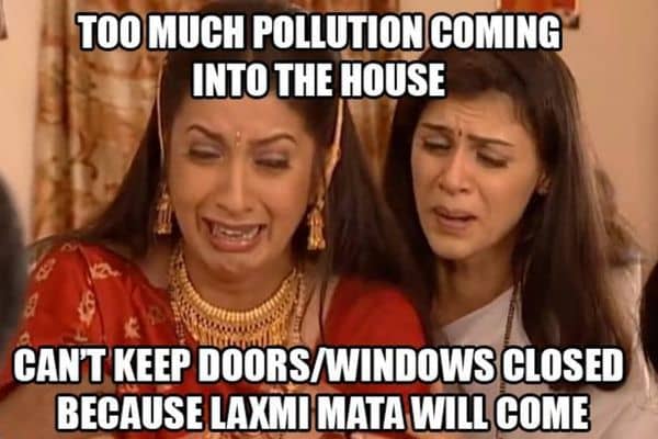 Diwali Pollution Joke