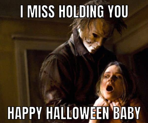 Flirty Halloween Meme on Michael Myers