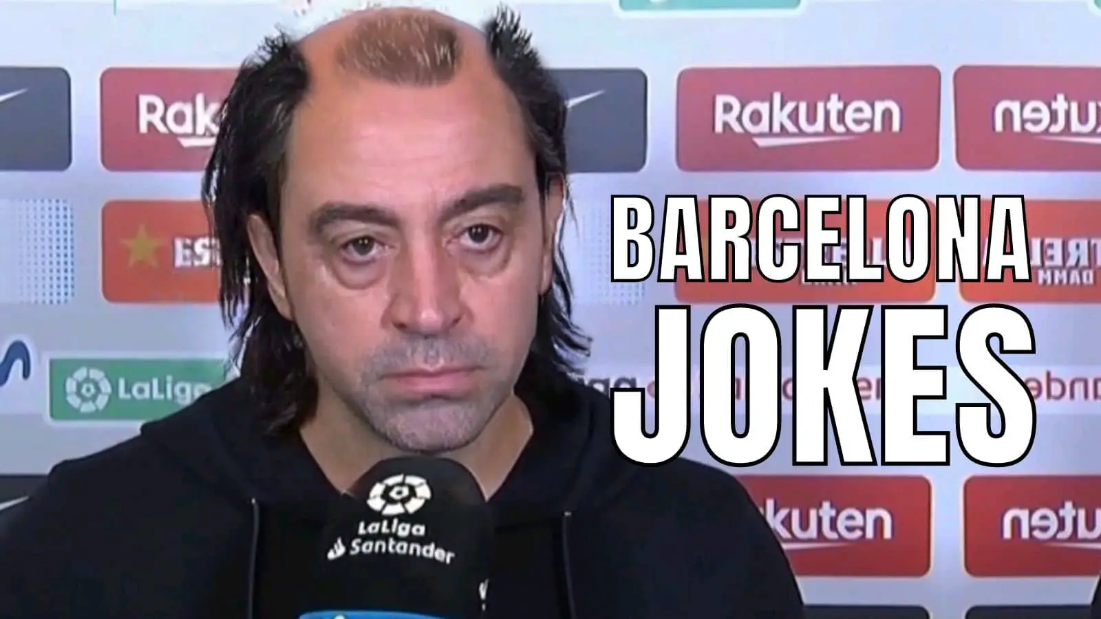 Funny Barcelona FC Jokes on Xavi