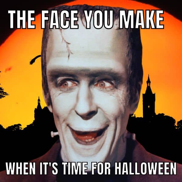 Funny Frankenstein Meme on Halloween