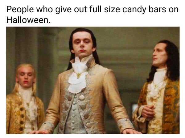 Funny Halloween Meme on Candy Bar