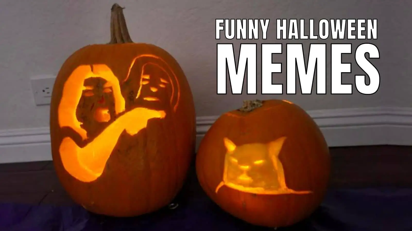 Funny Halloween Memes on Pumpkin Carving