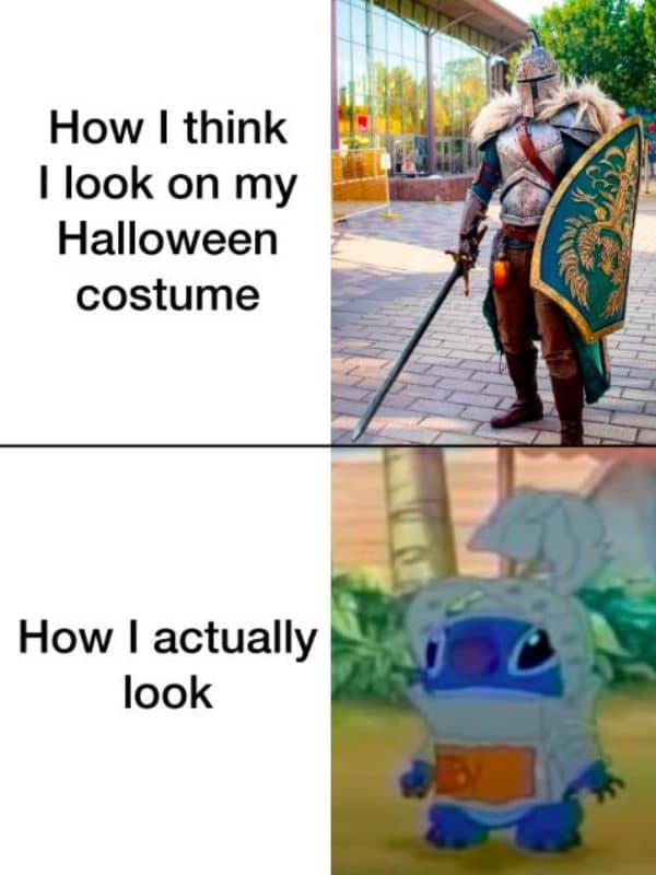 Halloween Costume Meme on Faraam Knight