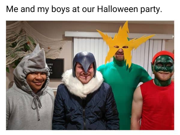 Halloween Party Meme on Spiderman Sinister Six