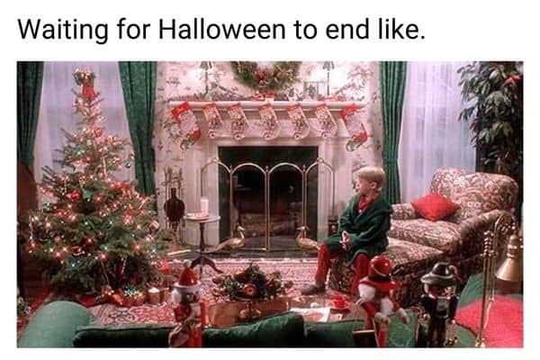 Halloween To Christmas Meme On Home Alone