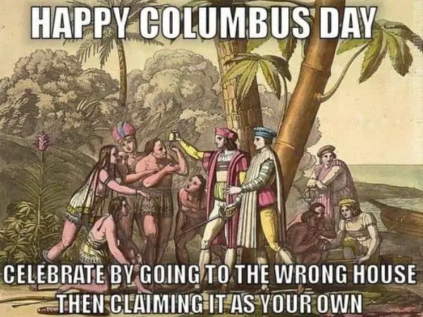 Happy Columbus Day Meme