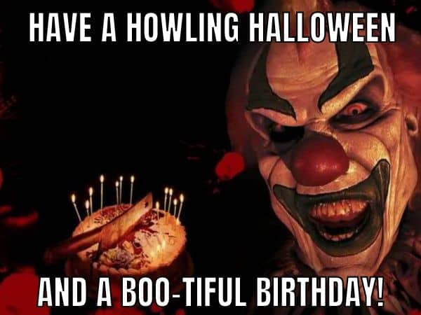 Happy Halloween Birthday Meme