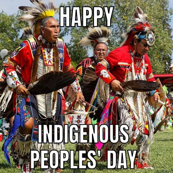 Happy Indigenous Peoples' Day Meme on Native American