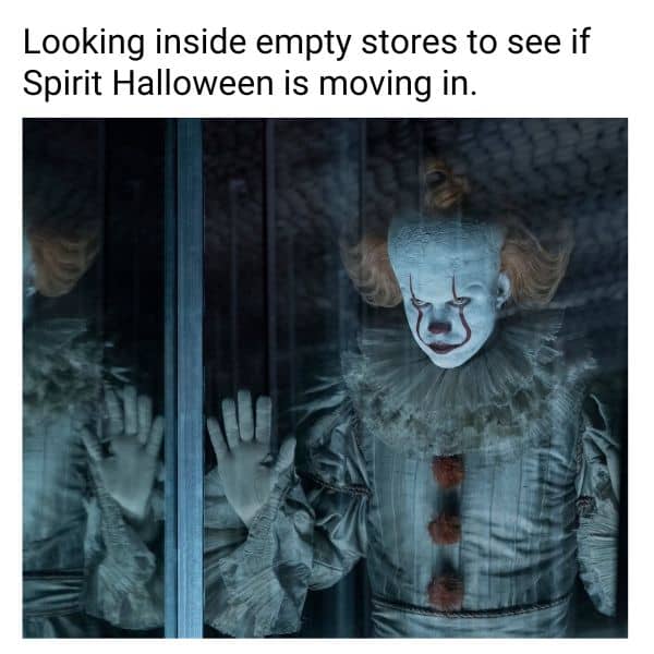 It Chapter Meme on Spirit Halloween