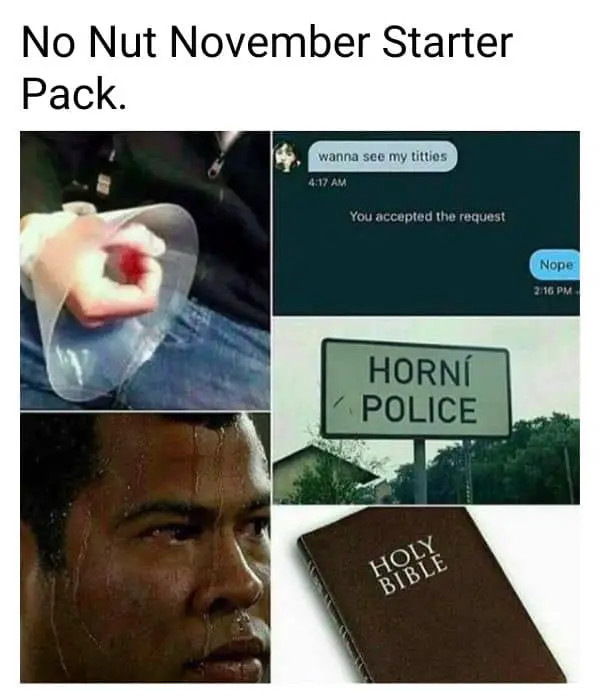 No Nut November Starter Pack