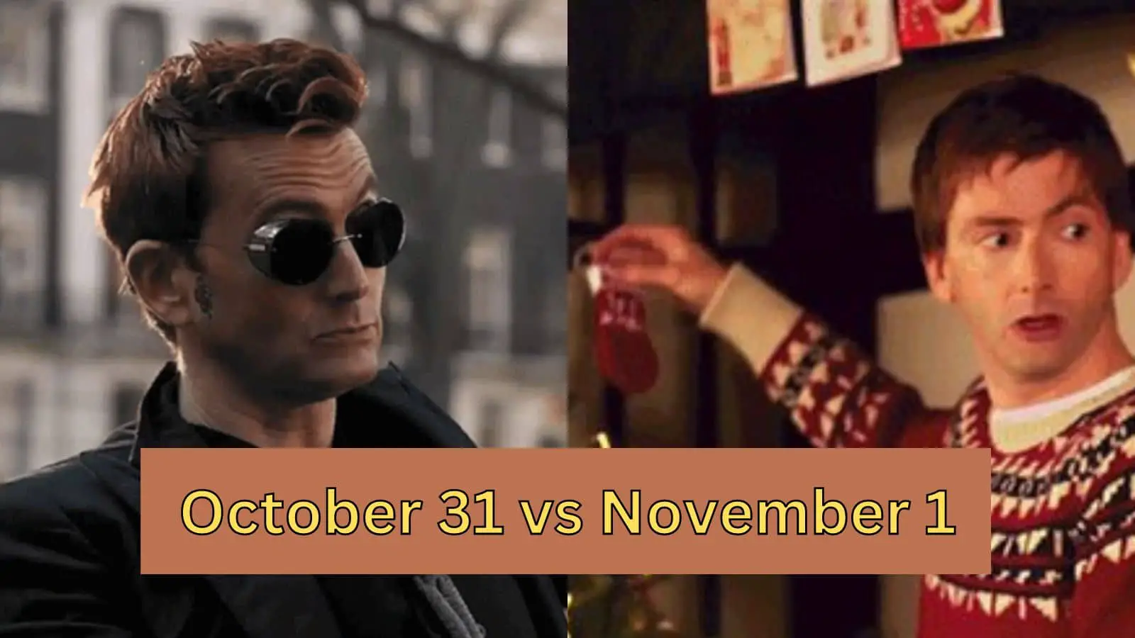 October 31st vs November 1st Memes On David Tennant