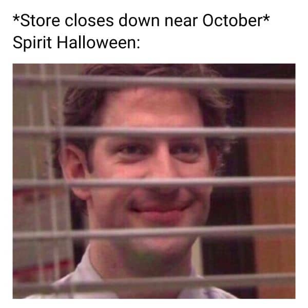 October Meme on Spirit Halloween