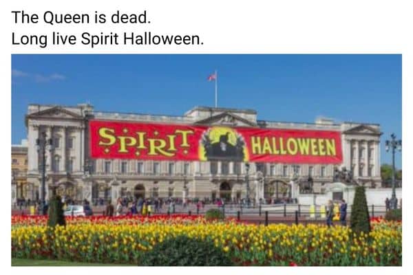 Spirit Halloween Meme on Queen