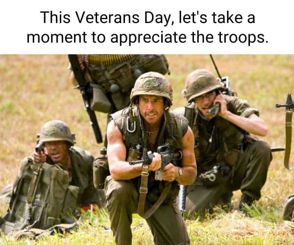Clean Veterans Day Meme