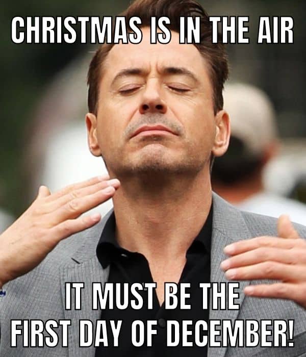 First Day Of December Meme
