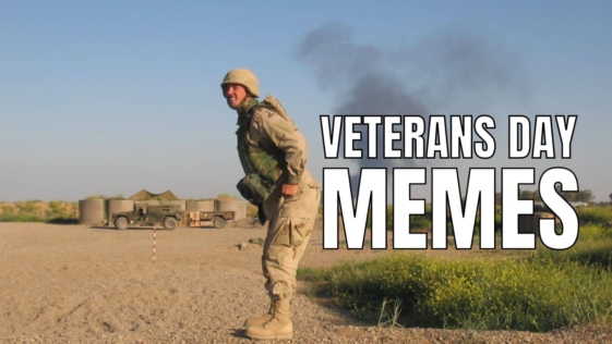 Funny Veterans Day Memes On Soldier 561x316 