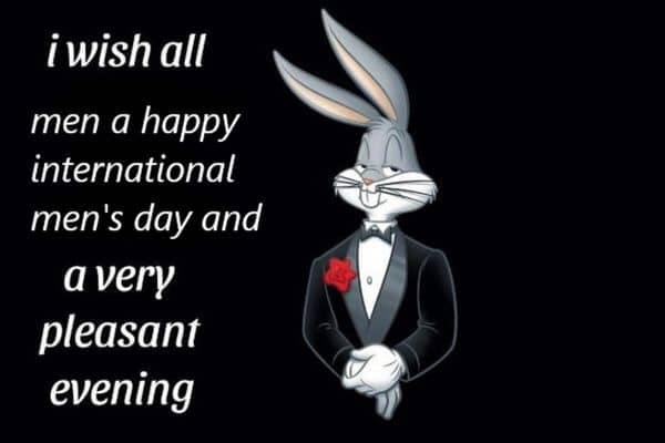 Happy International Men's Day Meme by Wishing Bunny