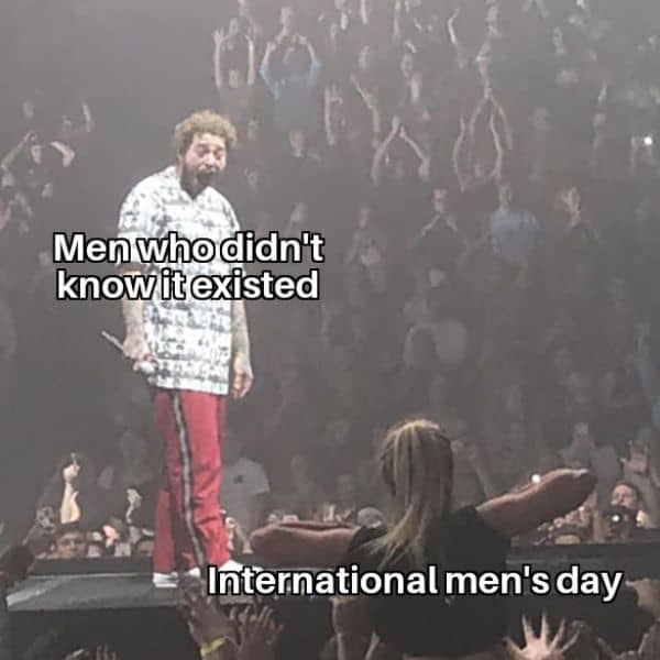 International Men's Day Exist Meme