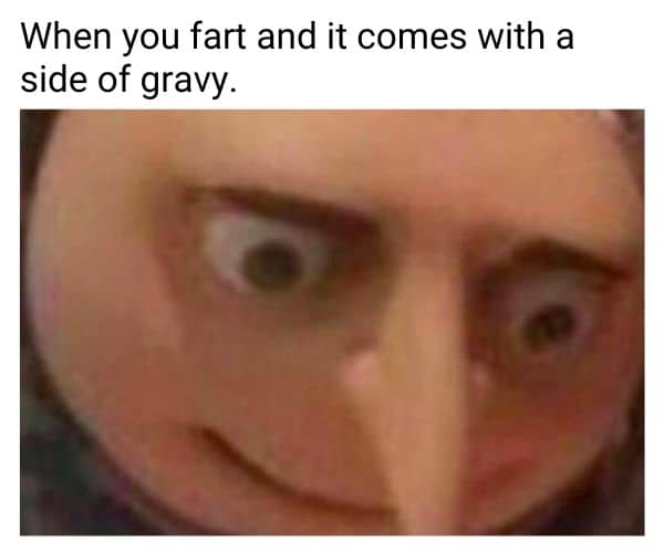 Thanksgiving Fart Meme on Gravy
