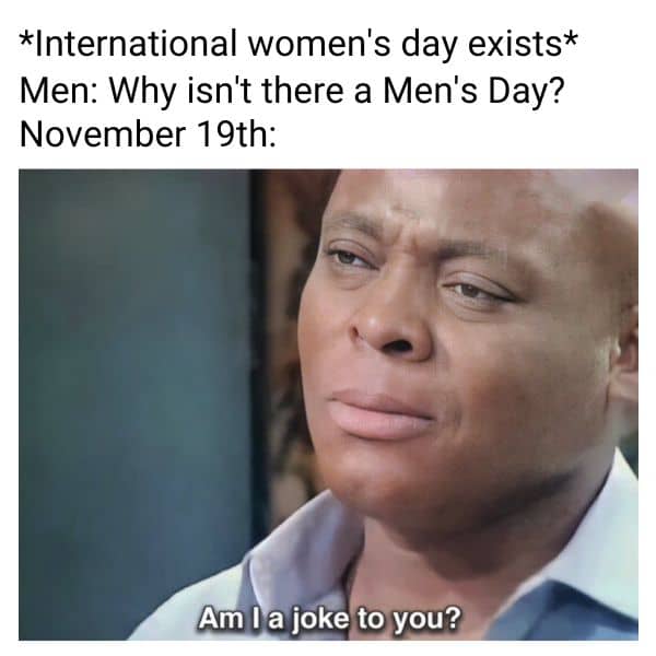 Women's Day vs Men's Day Joke