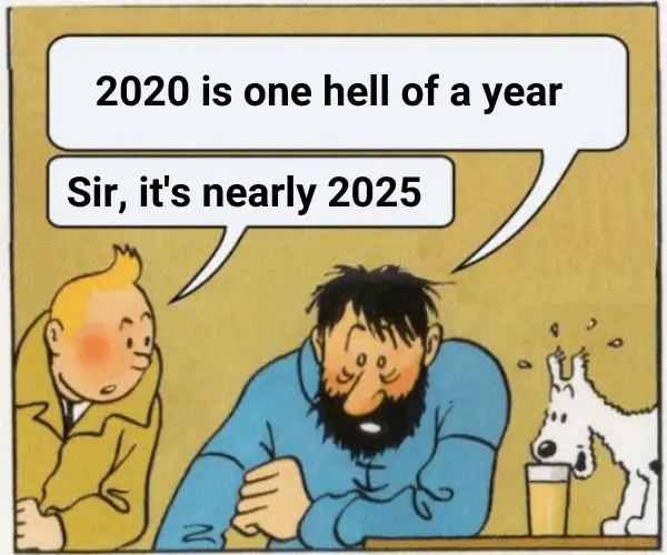 2025 Meme on 2020