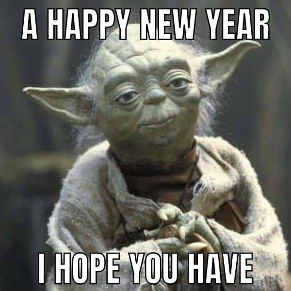 Happy New Year Meme on Yoda