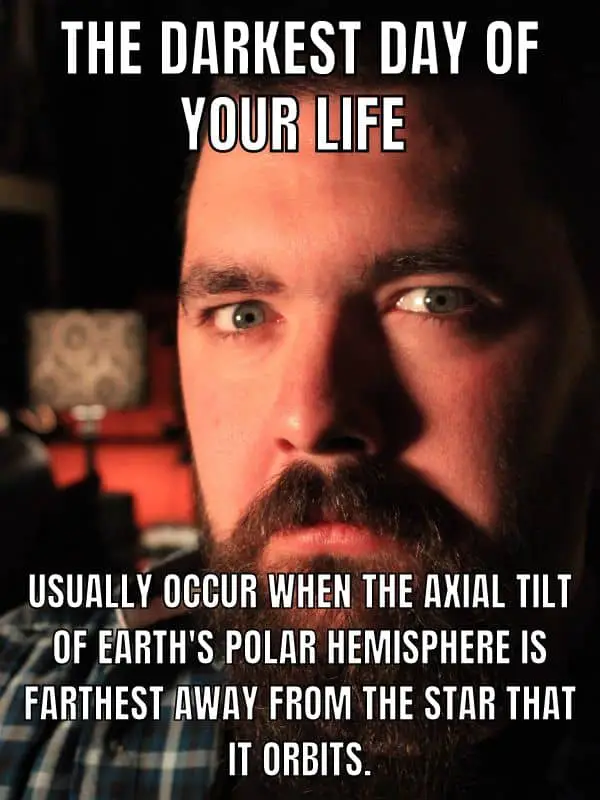 Winter Solstice Explained Meme