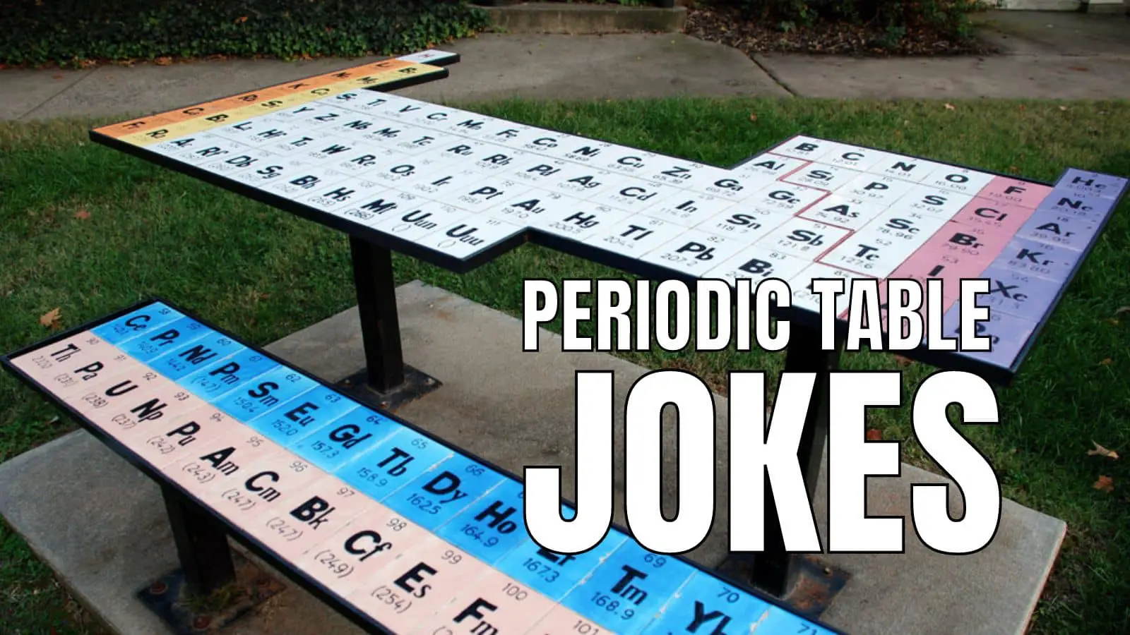 Funny Periodic Table Jokes And Puns
