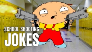 Dark School Shooting Jokes on Children
