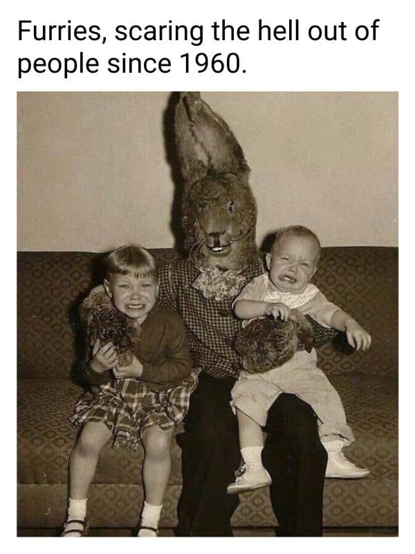 Dark Easter Meme on Furries